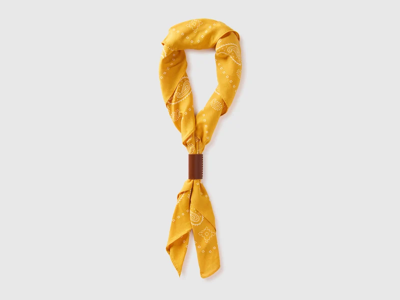 Bandana in viscosa stampata