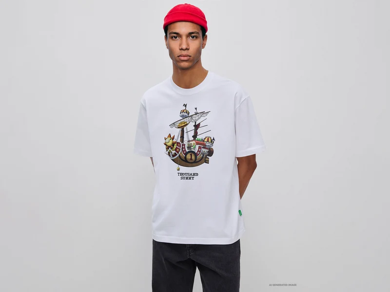 T-shirt con stampa One Piece