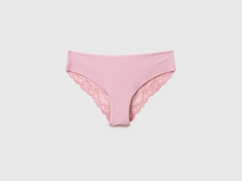 Brasiliana stretch con pizzo