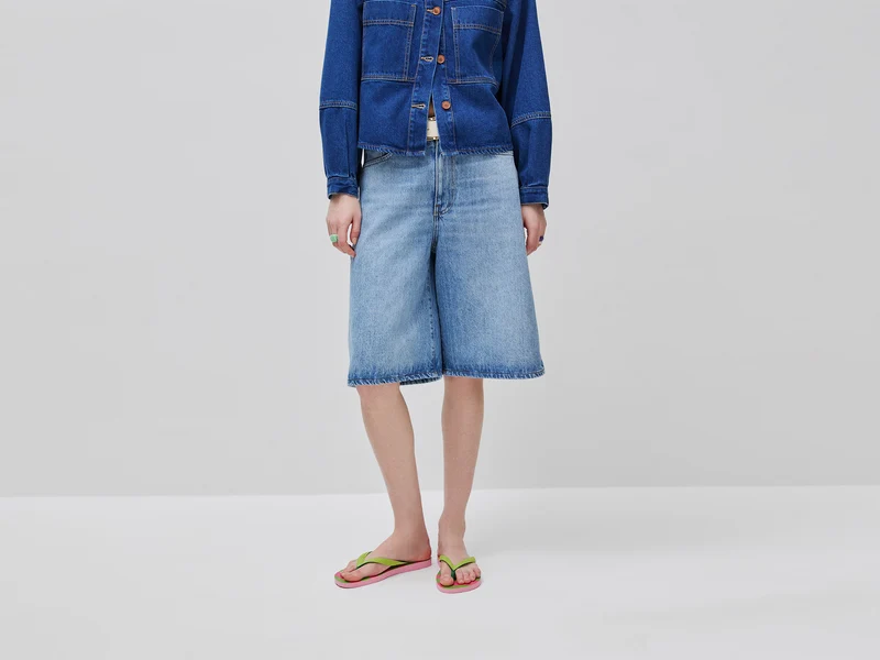 Bermuda di jeans