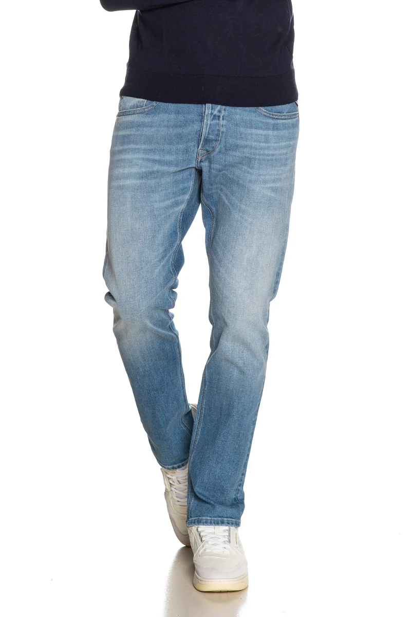 Jeans Replay Willbi Da Uomo Denim Light Blu