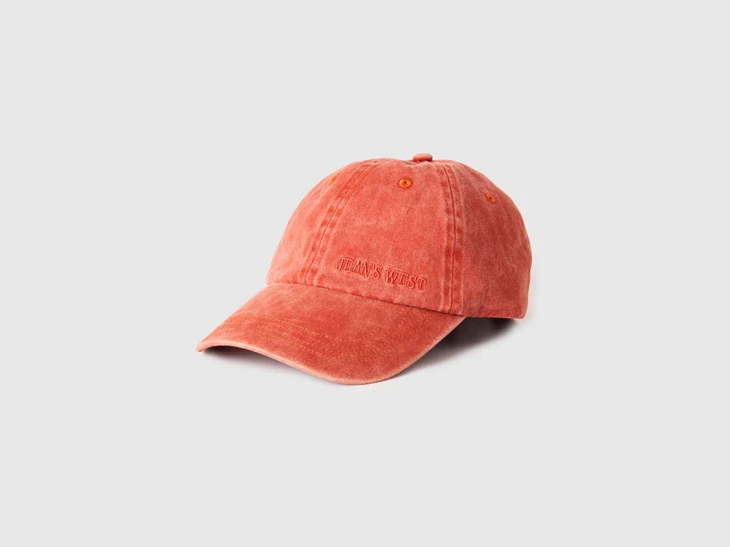 Cappello baseball in cotone delavé