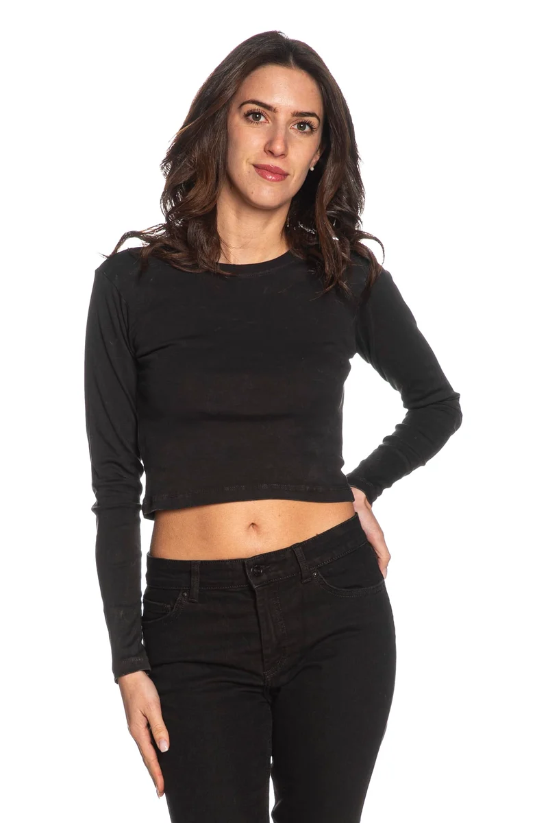T Shirt Tiffosi Aland Da Donna Nera