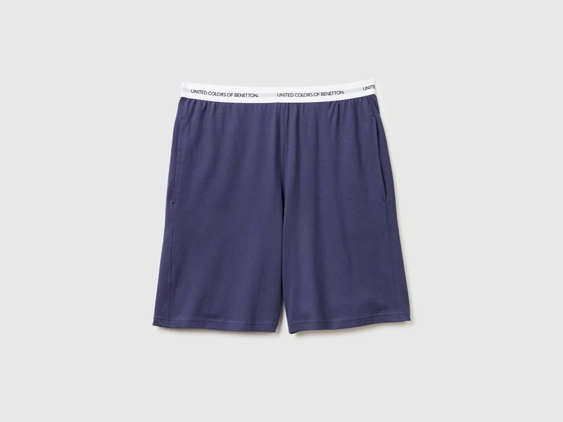 Bermuda con elastico logato