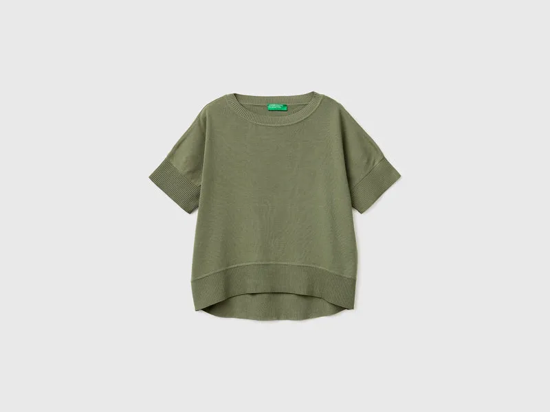 Maglia manica corta in cotone premium