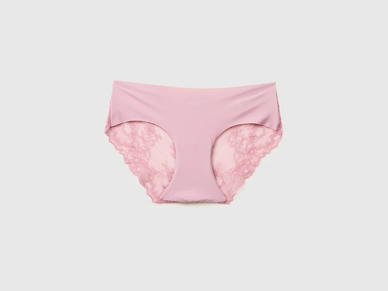Slip stretch con pizzo