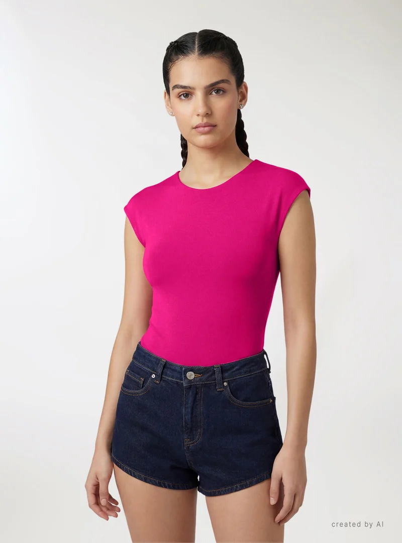 Body con maniche ad aletta