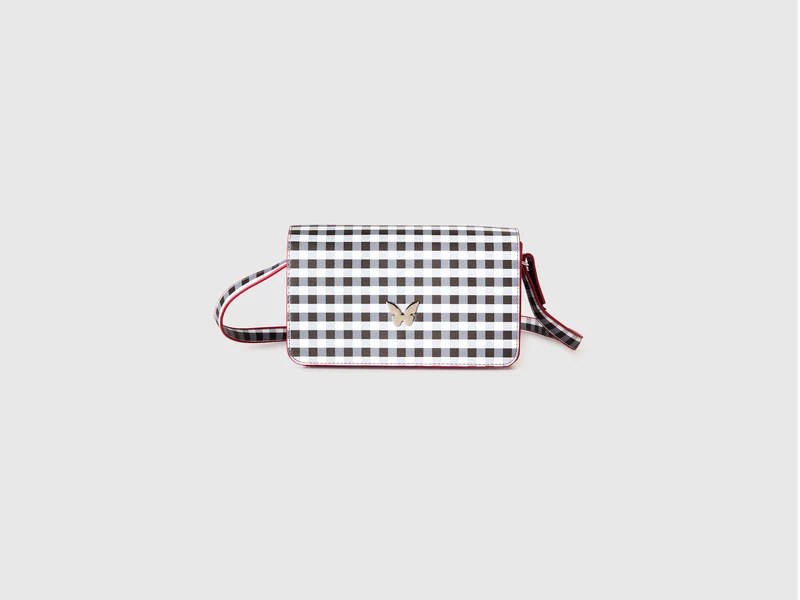 Borsa a tracolla vichy