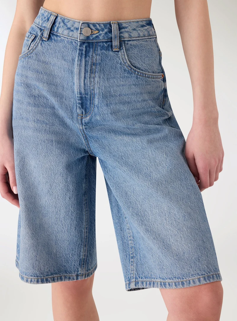 Jorts a gamba lunga con cinque tasche