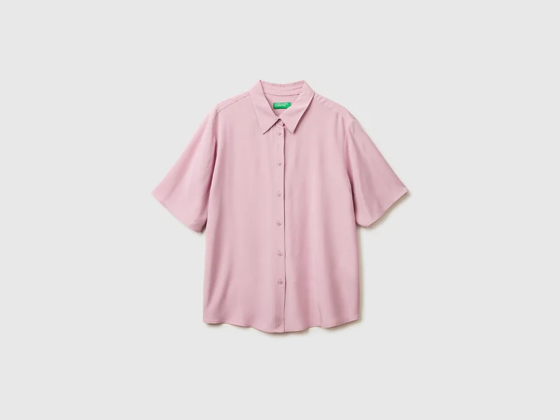 Camicia fluida manica 3/4