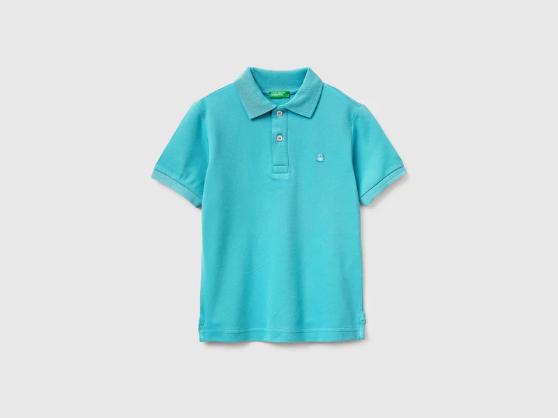 Polo slim fit in puro cotone