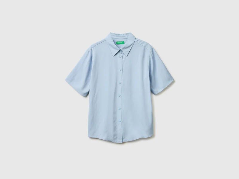 Camicia fluida manica 3/4
