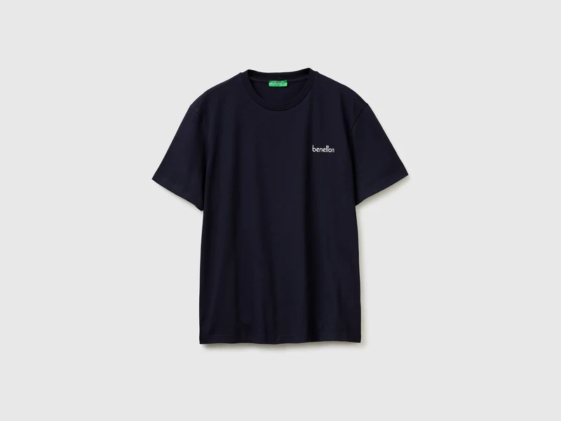 T-shirt in cotone con logo