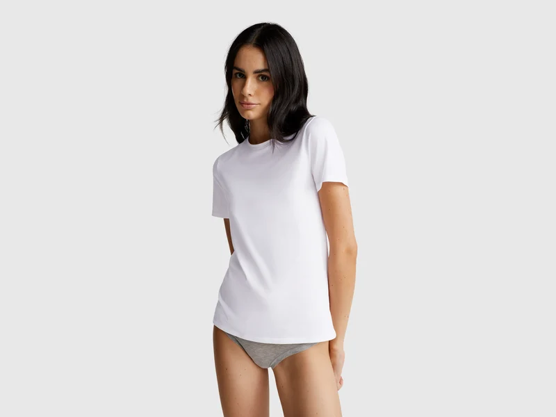 T-shirt in cotone super stretch