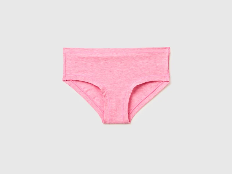 Slip fianco alto in cotone super stretch