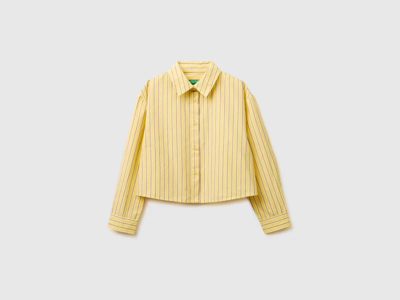 Camicia boxy fit a righe