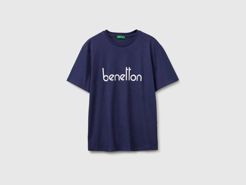T-shirt in cotone con logo