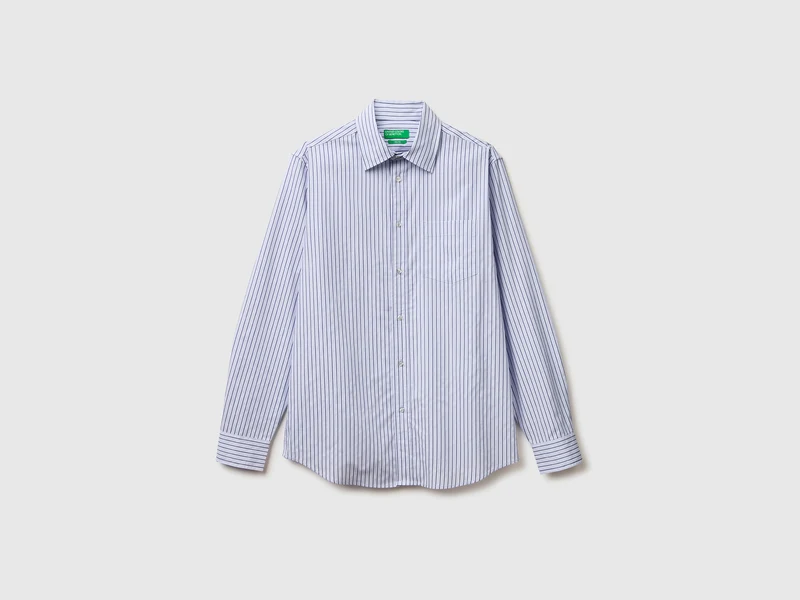 Camicia con taschino slim fit