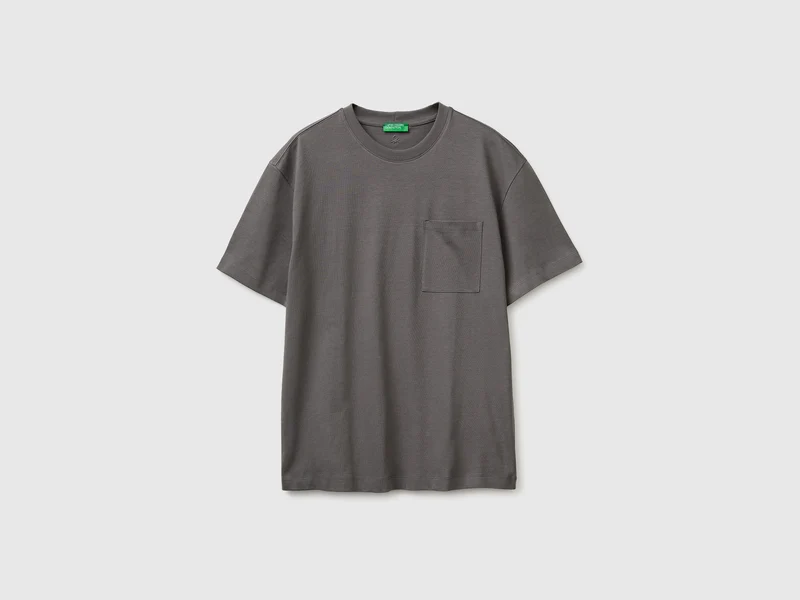 T-shirt con taschino