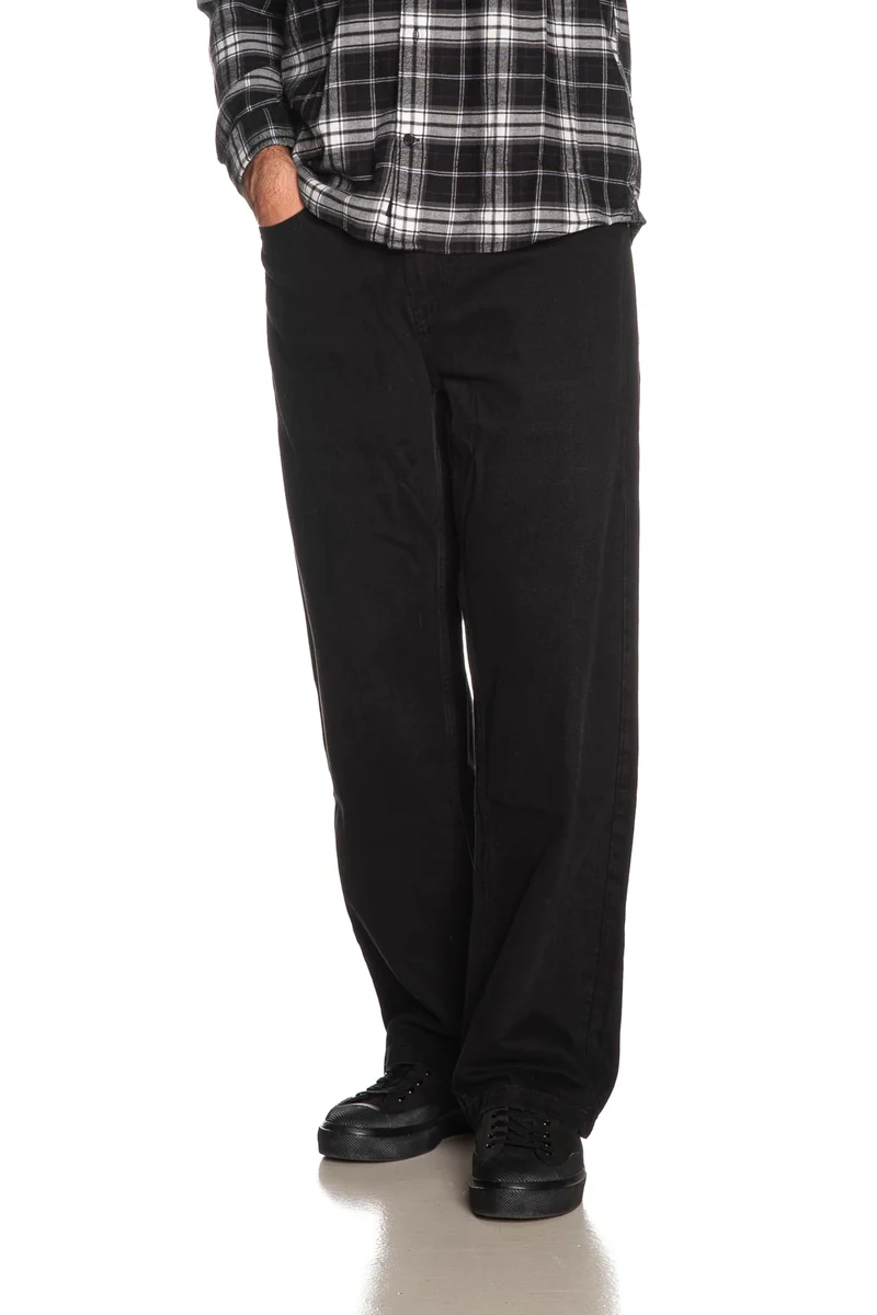 Jeans Tiffosi Oski Da Uomo Denim Nero