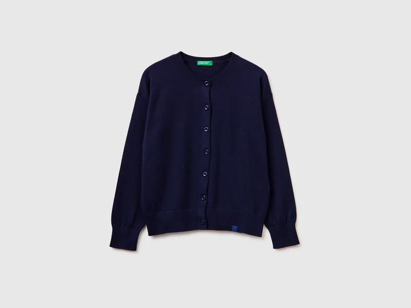 Cardigan in misto cotone e Modal