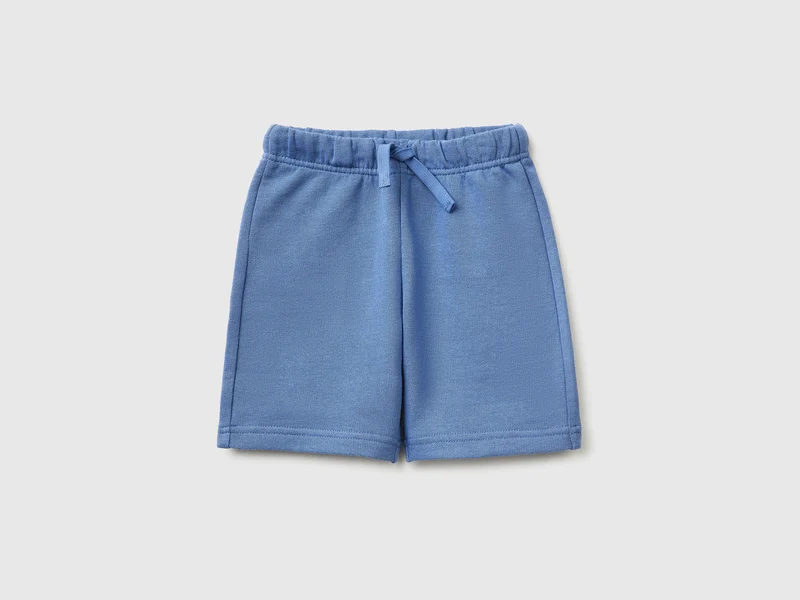 Bermuda in felpa di cotone