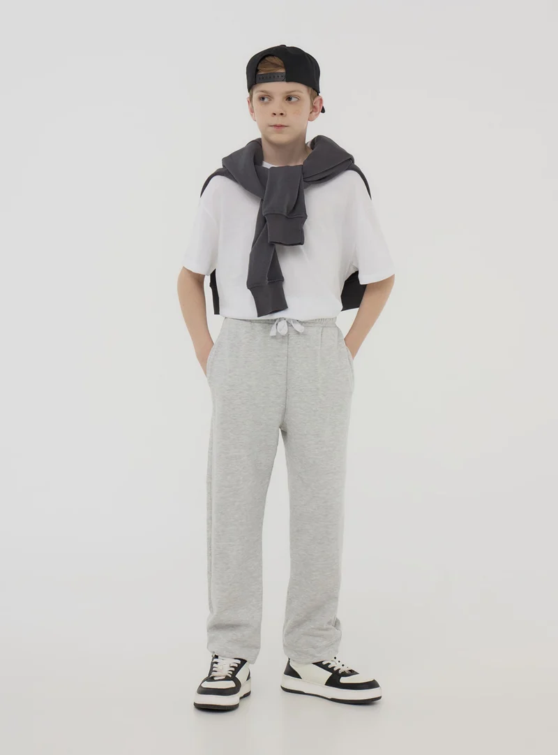 Pantaloni tuta con coulisse e tasche