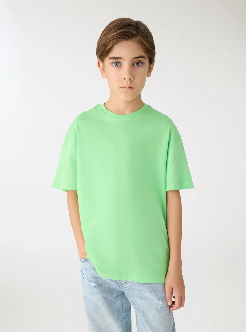 T-shirt basic a tinta unita
