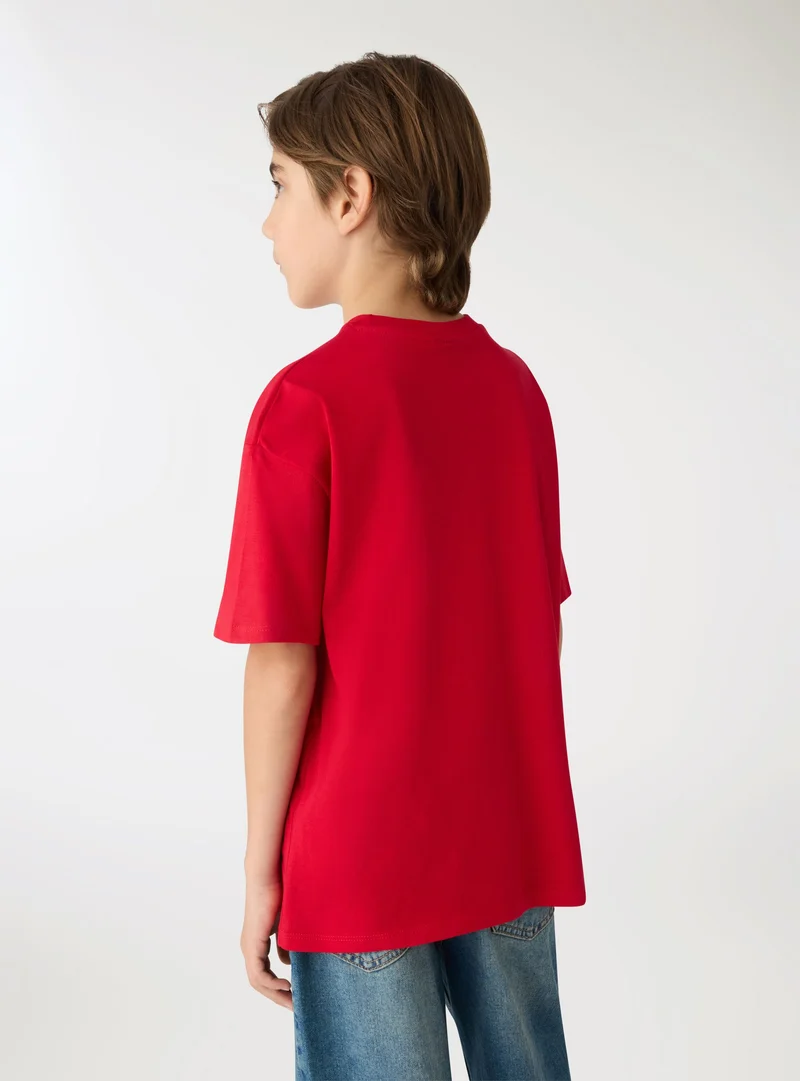 T-shirt basic a tinta unita