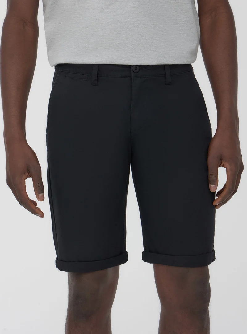Bermuda chino tinta unita
