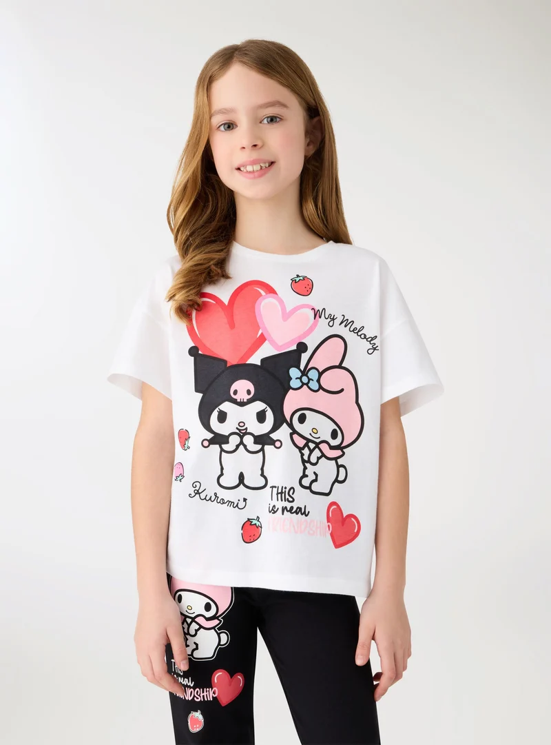 T-shirt con stampa Kuromi®