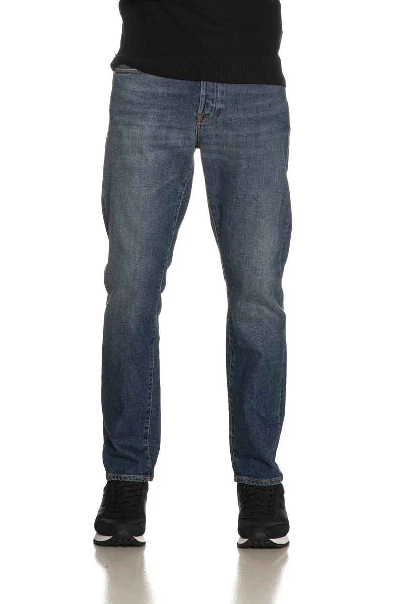 Jeans Siviglia Urbino Da Uomo Denim Medium Blu