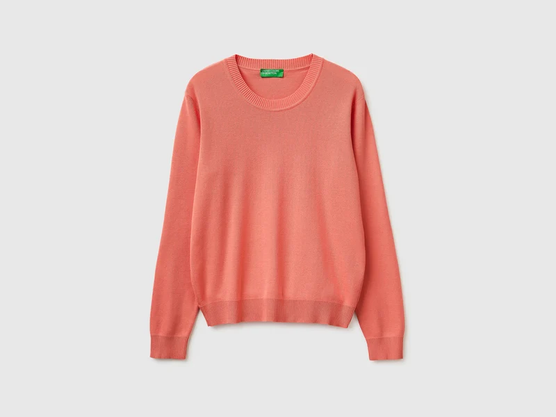 Maglia pesca in cotone tricot