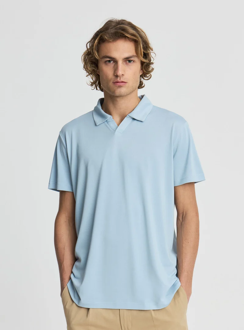 T-shirt polo tessuto piquet