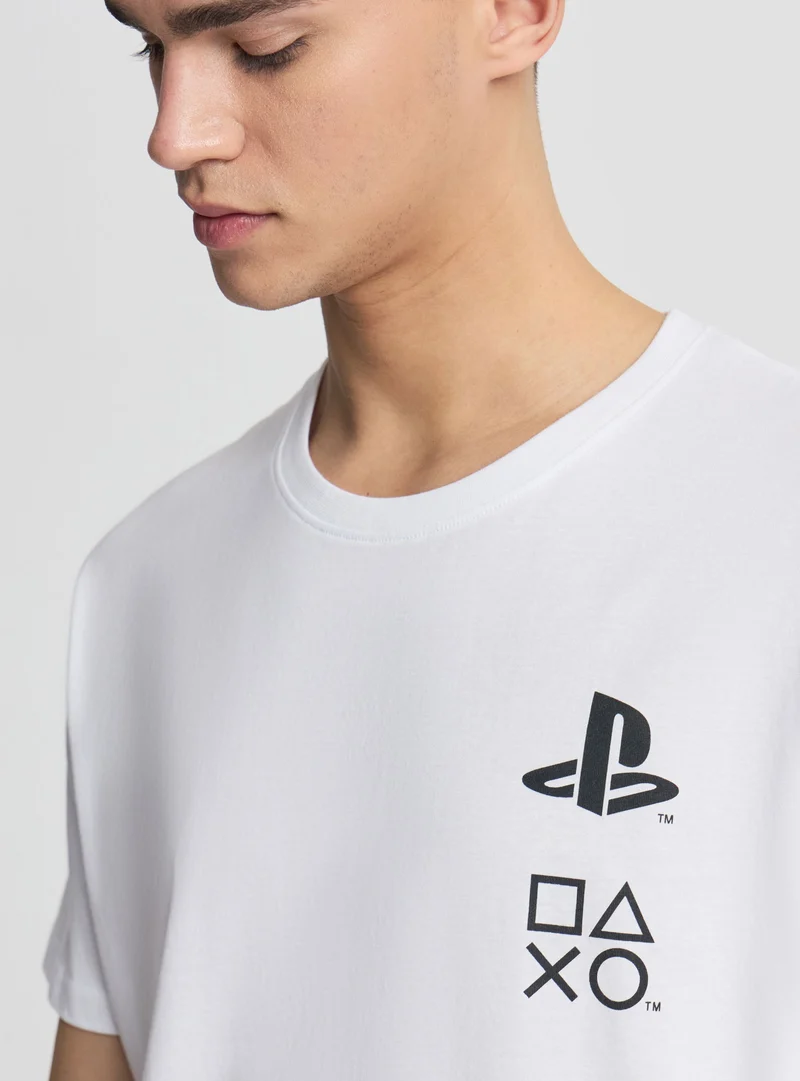 T-shirt con stampa PlayStation®