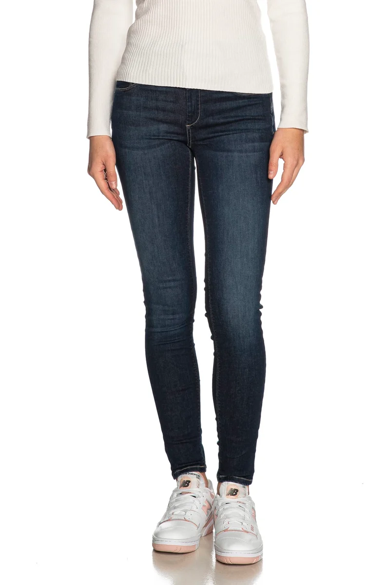 Jeans Tiffosi One Size Double Up 86 Da Donna Denim Dark Blu