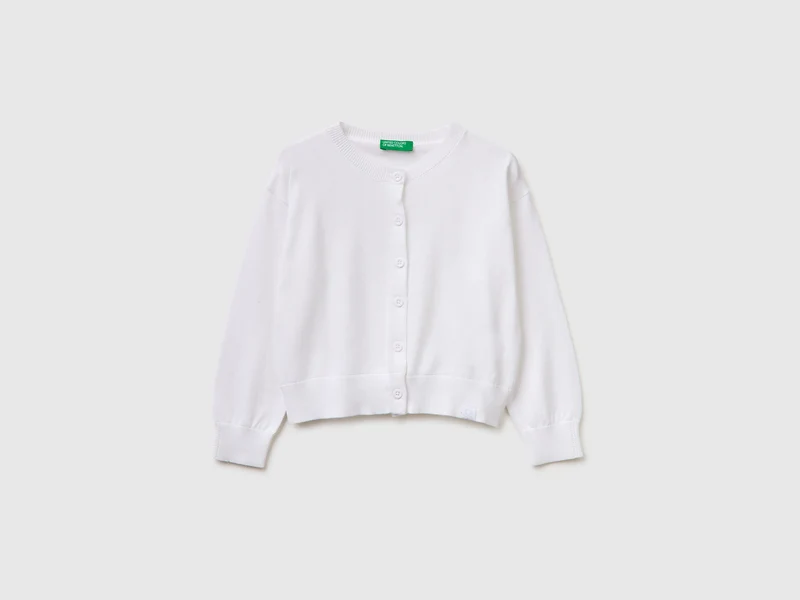 Cardigan in misto cotone e Modal
