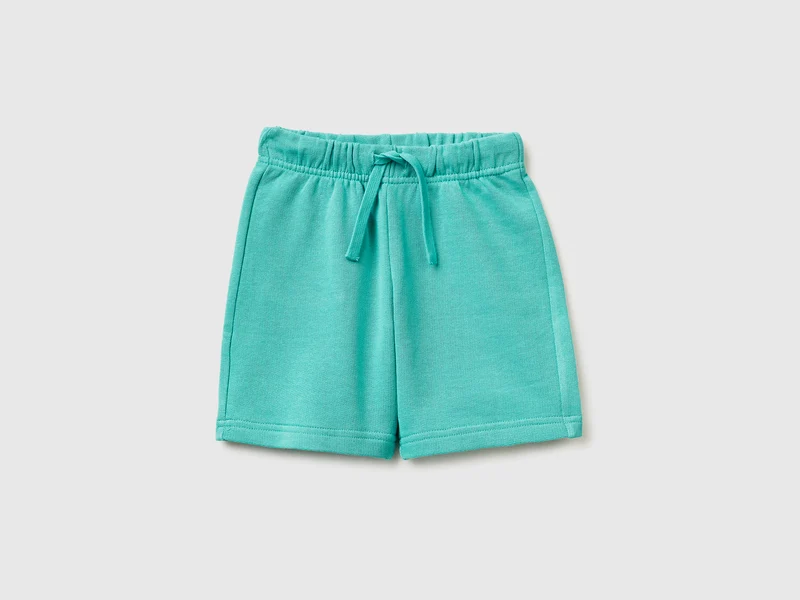 Bermuda in felpa di cotone