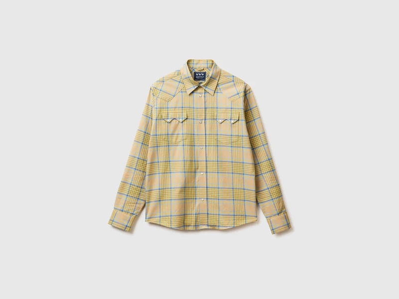 Camicia western a quadri