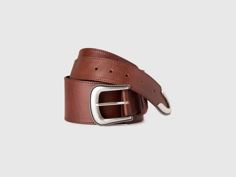 Cinturone western in pelle