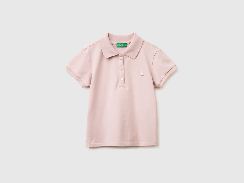 Polo manica corta in cotone