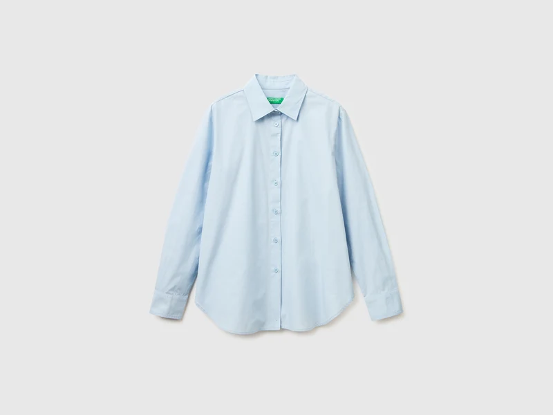 Camicia in cotone relaxed fit