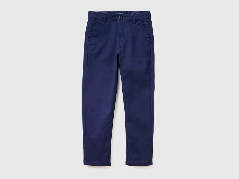 Chino slim fit in cotone stretch