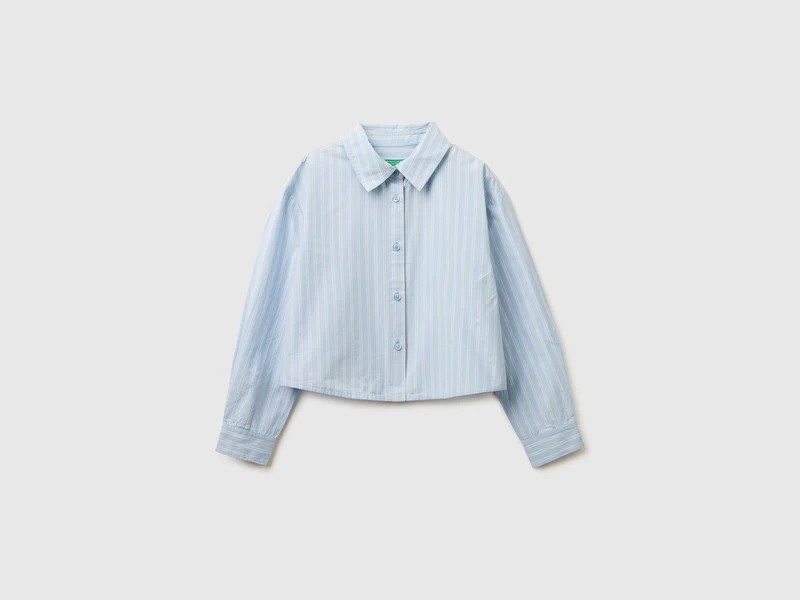 Camicia boxy fit a righe
