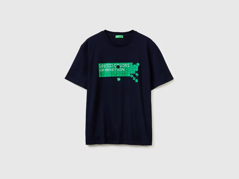 T-shirt in cotone con logo