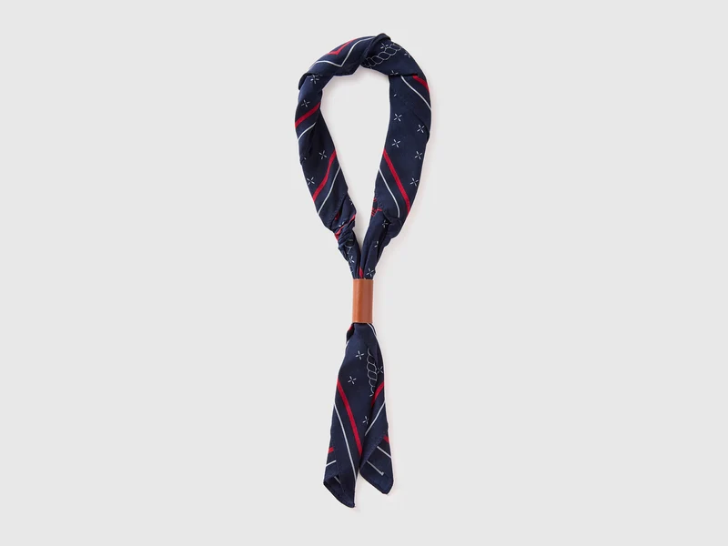 Bandana in viscosa stampata