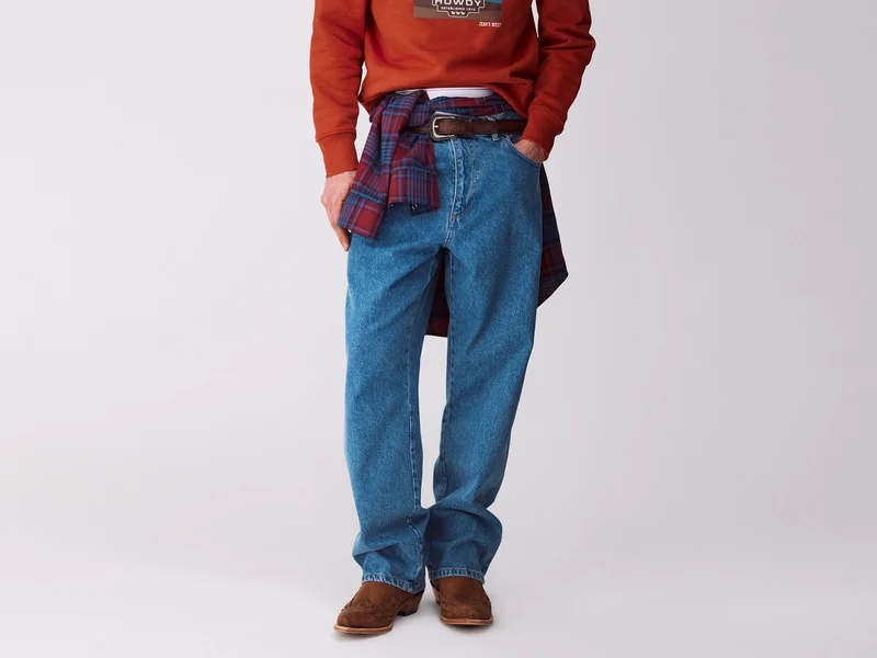 Jeans carpenter fit lavaggio chiaro