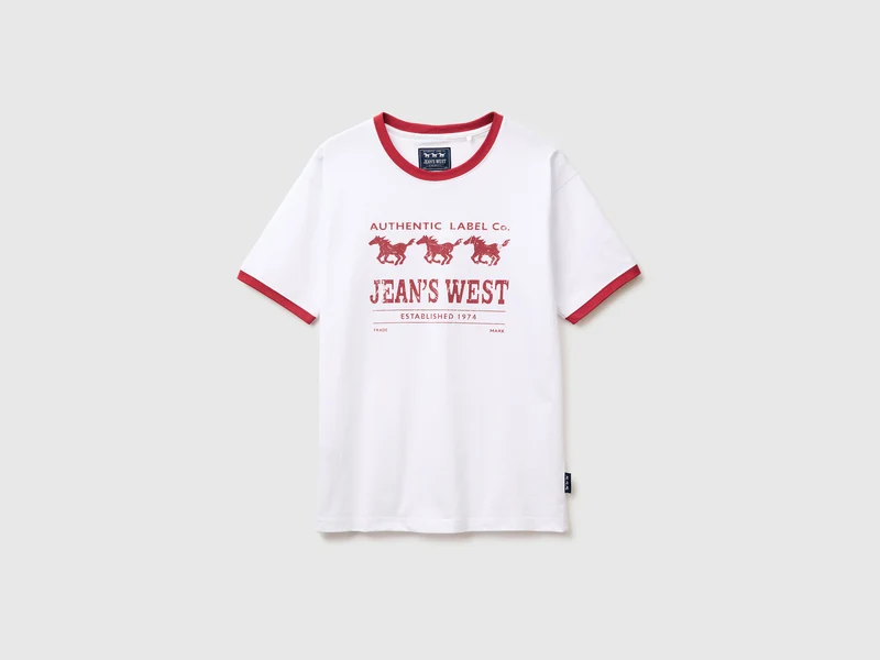 Maglietta con grafica western