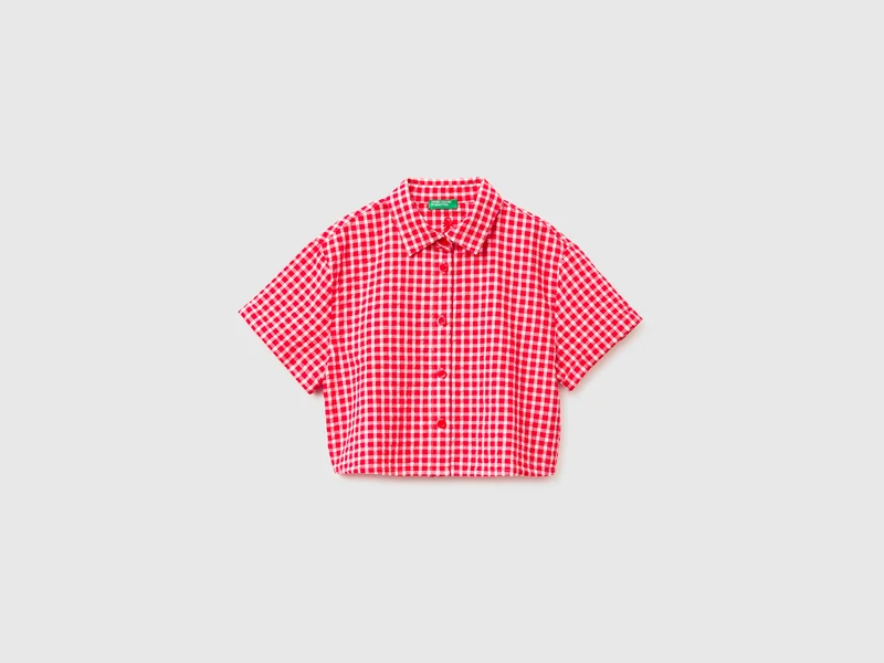 Camicia a quadretti vichy
