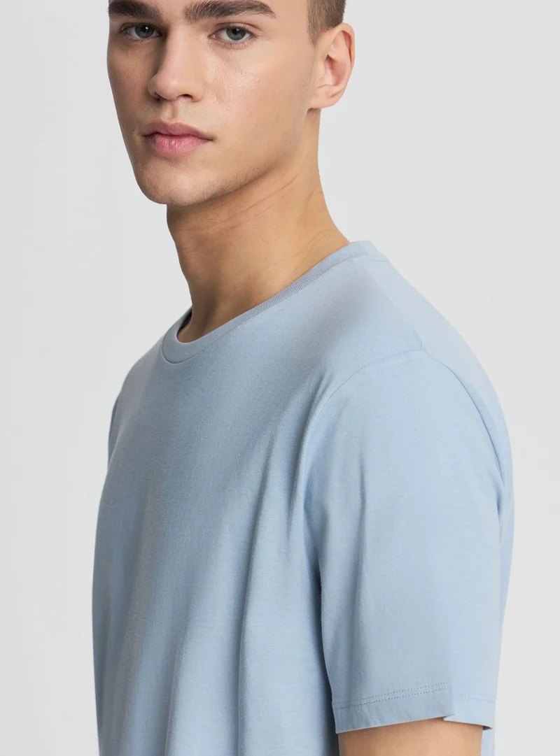 T-shirt basic a tinta unita